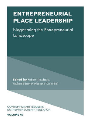 cover image of Entrepreneurial Place Leadership